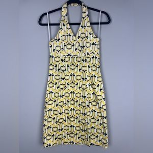 Retro 90s Halter Dress